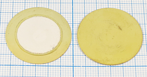 пб 27x0,45\\D\ 4,0\2C\MT-27T-4,0A1\ --- Пьезоблоки (пьезоэлектрические диафрагмы)