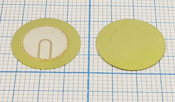 пб 15x0,22\\G\ 6,5\3C\XZ15B-65TS\ --- Пьезоблоки (пьезоэлектрические диафрагмы)