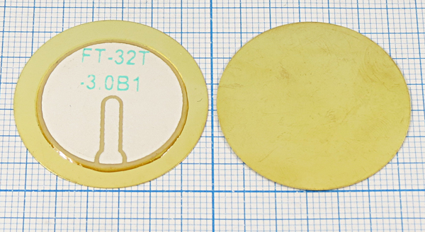 пб 32x0,40\\E\ 3,0\3C\FT-32T-3,0B1\KEPO --- Пьезоблоки (пьезоэлектрические диафрагмы)