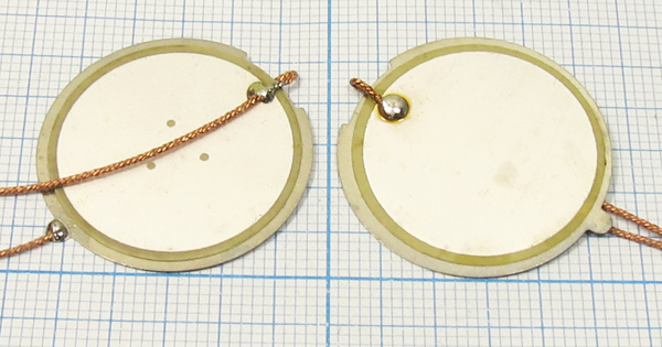 пб 27x0,33\\N\ 2,8\2L80\FT-27G-2,8ASL\KEPO --- Пьезоблоки (пьезоэлектрические диафрагмы)