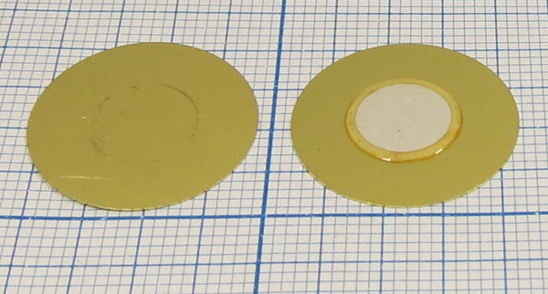 пб 20x0,40\\D\17,0\2C\FT-20T-17A1\KEPO --- Пьезоблоки (пьезоэлектрические диафрагмы)