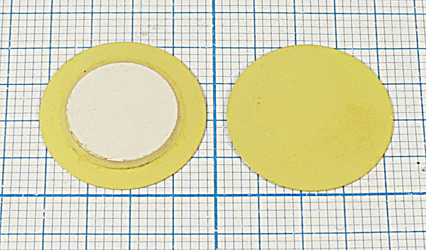 пб 20x0,22\\D\ 3,6\2C\FT-20T-3,6A1\KEPO --- Пьезоблоки (пьезоэлектрические диафрагмы)