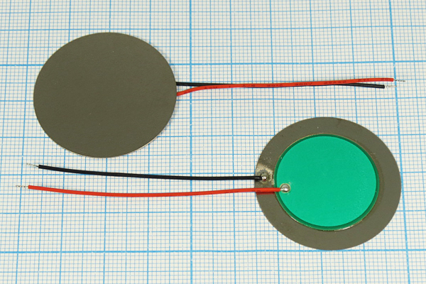 пб 34,7x0,52\\D\ 3,0\2L55\AW4E34,7G-30EBL1Z\ --- Пьезоблоки (пьезоэлектрические диафрагмы)