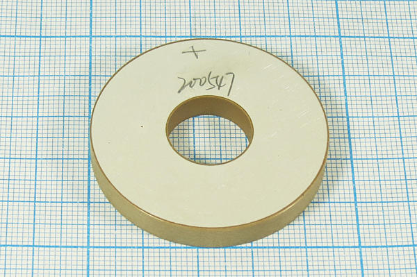 пэу 38xd15x5,0\кольцо\45кГц\\PZT8\\JYBC-P8-38-15-5 --- Ультразвуковые пьезоэлементы