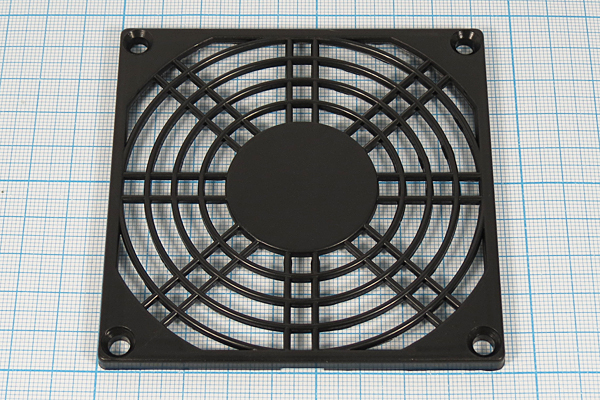 вент  92x92x 5\\\\\\K-PG09J-4PA-FB\решетка пласт --- Решетки для вентиляторов