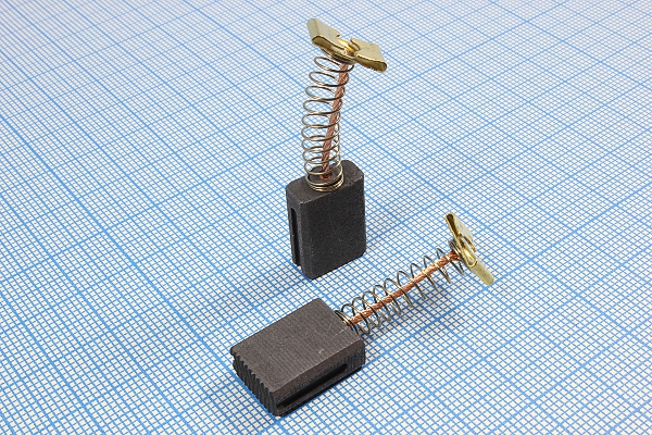 двиг щетка\ 6,0x12x16\пруж/пятак 6x12\\кит.перфор. --- Щетки для электродвигателей