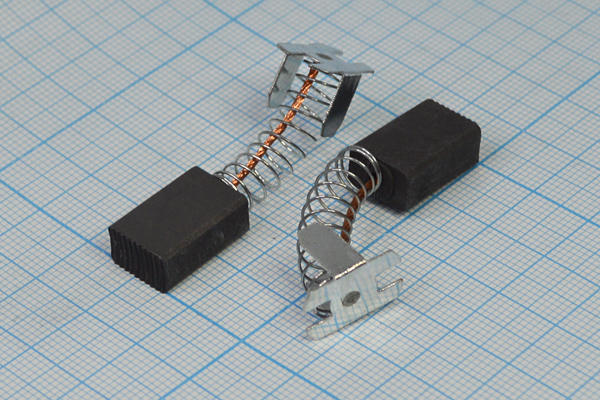 двиг щетка\ 7,0x11x17\пруж/пятак 10,5x15,5\\ЛПШ-10 --- Щетки для электродвигателей