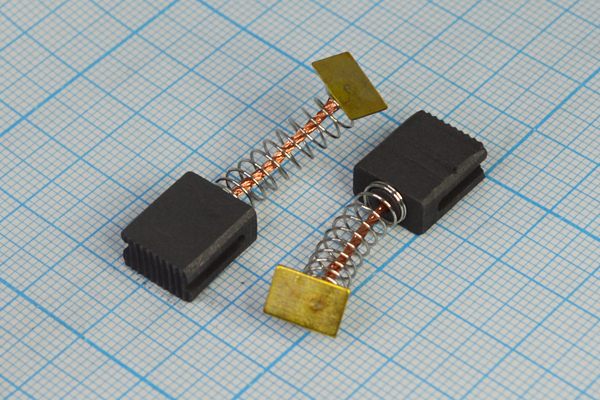 двиг щетка\ 6,0x11x13\пруж/пятак 6x9\\CS 160 1200W --- Щетки для электродвигателей