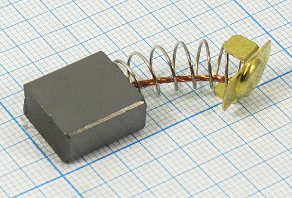 двиг щетка\ 7,0x14x16\пруж/пятак14x14,5\\УШМ1800\ --- Щетки для электродвигателей