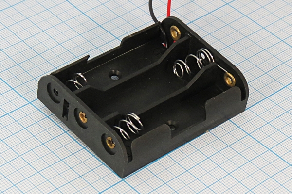 бат держ AA3\\\2L150\KLS5-806-B\KLS --- Держатели элементов питания - Тип «AA»