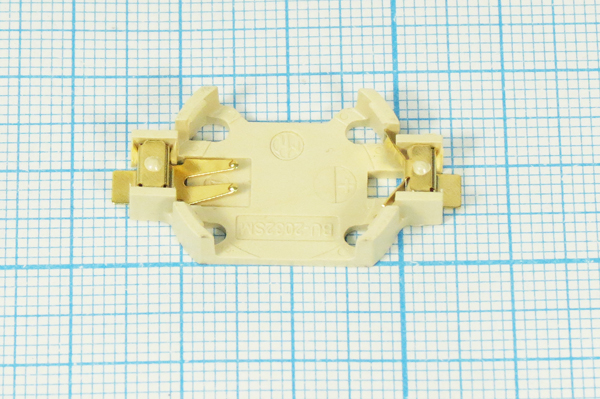 бат держ CR2032\\\2Csmd\BU2032SM-G\-40~+280C --- Держатели элементов питания - Тип «CR»