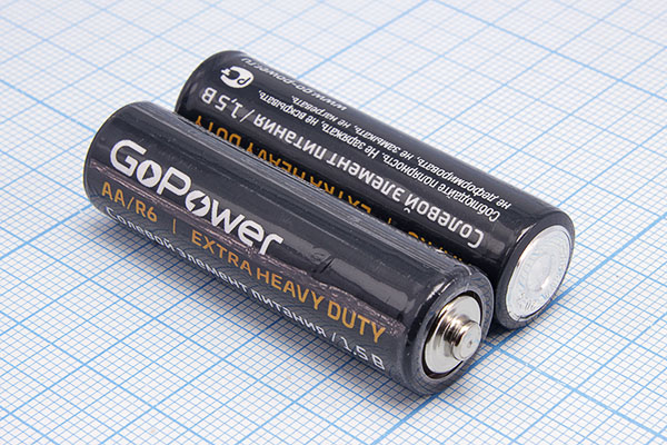 бат  1,5В\\AA\Salt\A316/R06\GoPower --- Щелочные и литиевые батареи