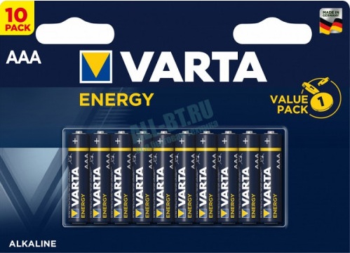 бат  1,5В\\AAA\Alk\LR03\VARTA --- Щелочные и литиевые батареи