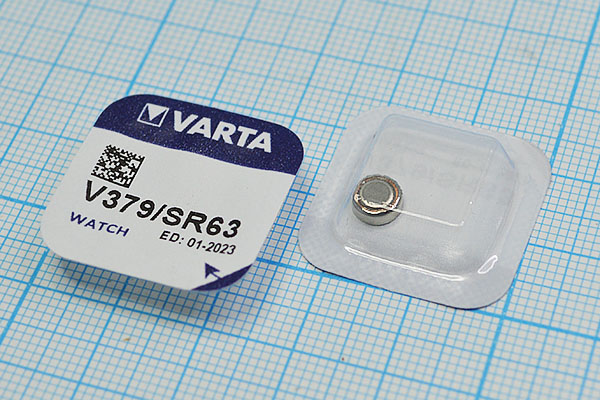 бат  1,5В\\ 5,8x2,15\SW\G0/SR521SW/SR63/V379\VARTA --- Щелочные и литиевые батареи