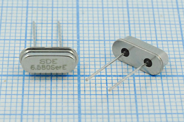 6580 \HC49S3\S\ 10\ 30/-40~85C\49S[SDE]\1Г SDE --- Кварцевые резонаторы (пьезокерамические, диэлектрические, ПАВ (SAW), резонаторы из других пьезоматериалов)