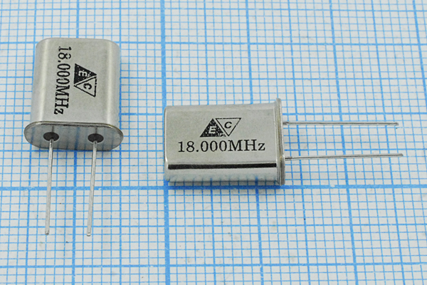 18000 \HC49U\S\ 30\\\1Г (EC 18.000) --- Кварцевые резонаторы (пьезокерамические, диэлектрические, ПАВ (SAW), резонаторы из других пьезоматериалов)