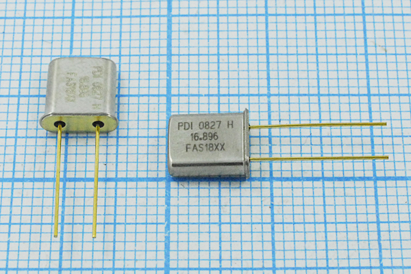 16896 \UM1\18\ 10\ 8/-10~60C\U1[UM1][PDI]\1Г --- Кварцевые резонаторы (пьезокерамические, диэлектрические, ПАВ (SAW), резонаторы из других пьезоматериалов)
