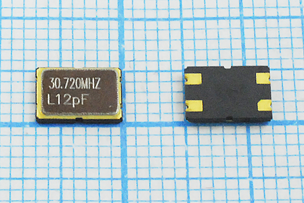 30720 \SMD07050C4\12\ 10\ 30/-40~85C\KC7\1Г --- Кварцевые резонаторы (пьезокерамические, диэлектрические, ПАВ (SAW), резонаторы из других пьезоматериалов)