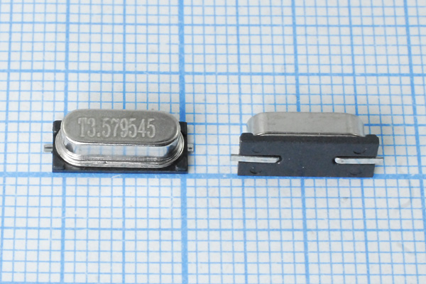 3579,545 \SMD49S4\12,5\ 30\ 30/-20~70C\SMH4,2\1Г F --- Кварцевые резонаторы (пьезокерамические, диэлектрические, ПАВ (SAW), резонаторы из других пьезоматериалов)