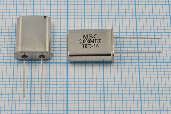 2000 \HC49U\16\\\HC49U[MEC]\1Г (MEC) --- Кварцевые резонаторы (пьезокерамические, диэлектрические, ПАВ (SAW), резонаторы из других пьезоматериалов)