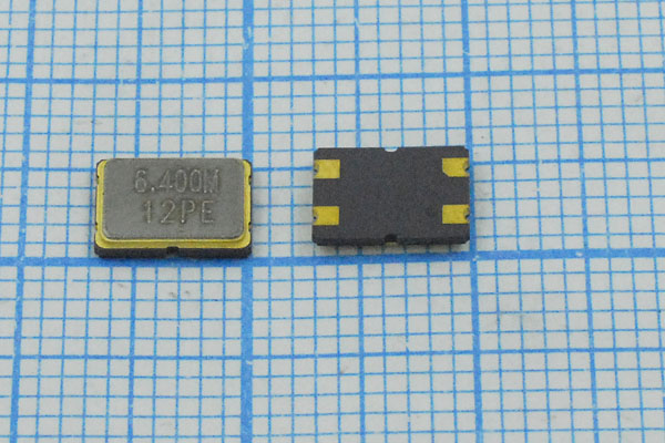 6400 \SMD07050C4\12\ 10\ 30/-40~85C\S7050\1Г --- Кварцевые резонаторы (пьезокерамические, диэлектрические, ПАВ (SAW), резонаторы из других пьезоматериалов)