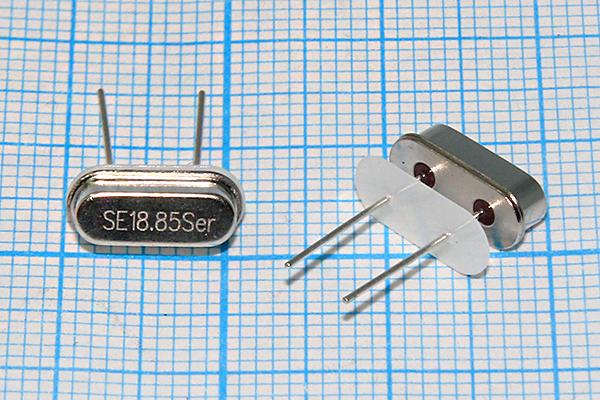 18850 \HC49S3\S\ 10\ 30/-40~85C\49S[SDE]\1Г +IS --- Кварцевые резонаторы (пьезокерамические, диэлектрические, ПАВ (SAW), резонаторы из других пьезоматериалов)