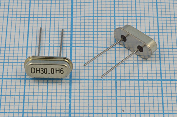 30000 \HC49S3\20\ 20\\AT-49\3Г KDS (DH30.0H6) --- Кварцевые резонаторы (пьезокерамические, диэлектрические, ПАВ (SAW), резонаторы из других пьезоматериалов)