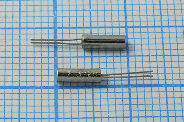 7372,8 \02x06\12\ 10\150/-40~85C\2x6\1Г (7.3728) --- Кварцевые резонаторы (пьезокерамические, диэлектрические, ПАВ (SAW), резонаторы из других пьезоматериалов)