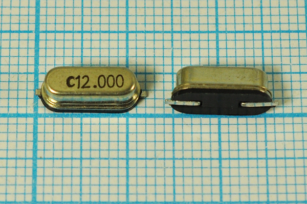 12000 \SMD49S4\S\\\SX-1\1Г (C) --- Кварцевые резонаторы (пьезокерамические, диэлектрические, ПАВ (SAW), резонаторы из других пьезоматериалов)