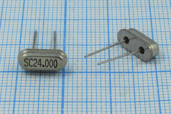 24000 \HC49S3\30\\\ATS-49U\3Г (SC24.000) --- Кварцевые резонаторы (пьезокерамические, диэлектрические, ПАВ (SAW), резонаторы из других пьезоматериалов)