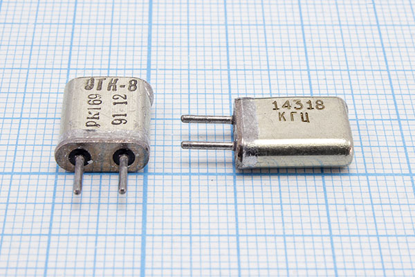 14318 \HC25U\S\ 30\ 20/-10~60C\РК169МА-8АП\1Г --- Кварцевые резонаторы (пьезокерамические, диэлектрические, ПАВ (SAW), резонаторы из других пьезоматериалов)