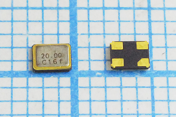 20000 \SMD02520C4\10\ 20\ 20/-20~70C\425[CTS]\1Г --- Кварцевые резонаторы (пьезокерамические, диэлектрические, ПАВ (SAW), резонаторы из других пьезоматериалов)