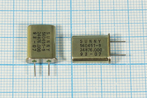 24876 \HC49U\S\\\SA[SUNNY]\1Г 4мм (SUNNY) --- Кварцевые резонаторы (пьезокерамические, диэлектрические, ПАВ (SAW), резонаторы из других пьезоматериалов)