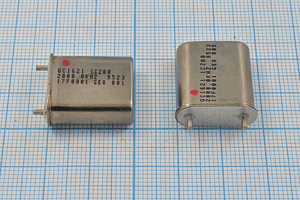 2000 \HC48U\S\ 20\\\1Г +IS (QC1621) (кр) --- Кварцевые резонаторы (пьезокерамические, диэлектрические, ПАВ (SAW), резонаторы из других пьезоматериалов)