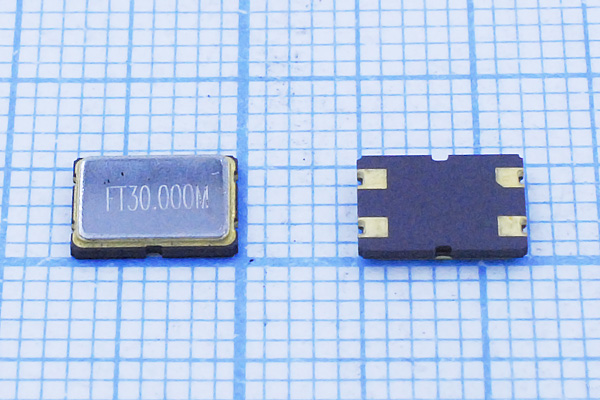 30000 \SMD07050C4\20\ 10\ /-40~85C\SM7S\1Г (FT) --- Кварцевые резонаторы (пьезокерамические, диэлектрические, ПАВ (SAW), резонаторы из других пьезоматериалов)