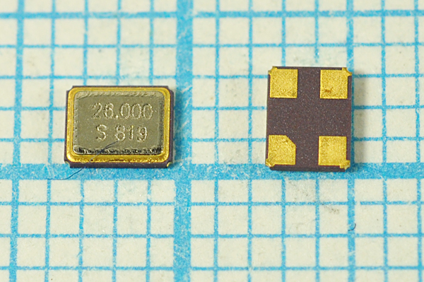 26000 \SMD03225C4\12\ 30\ 30/-20~70C\SX-32\1Г --- Кварцевые резонаторы (пьезокерамические, диэлектрические, ПАВ (SAW), резонаторы из других пьезоматериалов)