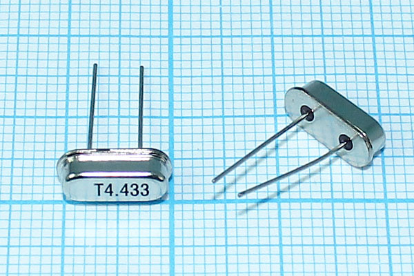 4433,619 \HC49S3\16\ 20\\S[FT]\1Г (T4.433) --- Кварцевые резонаторы (пьезокерамические, диэлектрические, ПАВ (SAW), резонаторы из других пьезоматериалов)