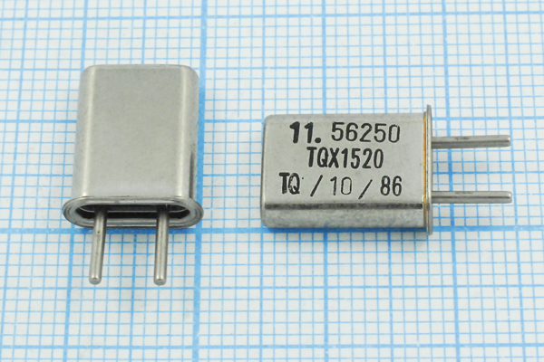 11562,5 \HC42U\32\\\\ХСР 1Г (TQX1520) --- Кварцевые резонаторы (пьезокерамические, диэлектрические, ПАВ (SAW), резонаторы из других пьезоматериалов)