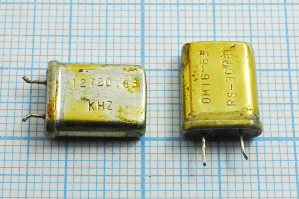 12720,83 \HC18U\16\\\\1Г бу --- Кварцевые резонаторы (пьезокерамические, диэлектрические, ПАВ (SAW), резонаторы из других пьезоматериалов)