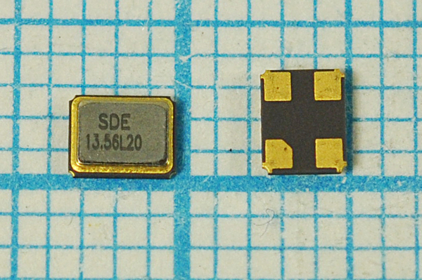 13560 \SMD03225C4\20\ 10\ 30/-40~85C\SMD0302\1Г --- Кварцевые резонаторы (пьезокерамические, диэлектрические, ПАВ (SAW), резонаторы из других пьезоматериалов)