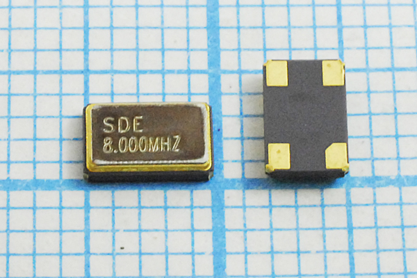 8000 \SMD05032C4\18\ 20\ 30/-20~70C\SMD0503(4P)\1Г --- Кварцевые резонаторы (пьезокерамические, диэлектрические, ПАВ (SAW), резонаторы из других пьезоматериалов)