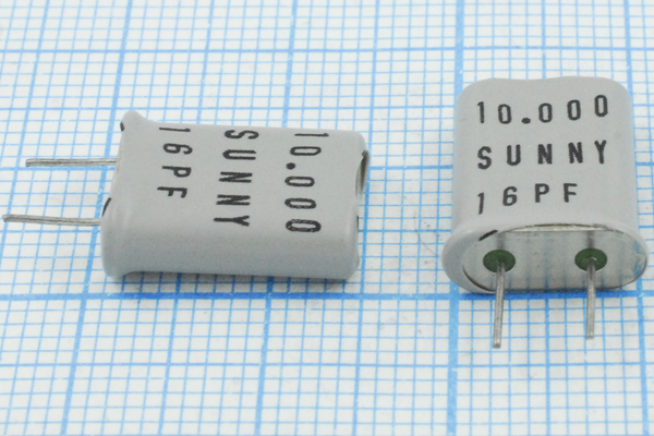 10000 \HC49U\16\\\SA[SUNNY]\1Г +SL 5мм (SUNNY16pF) --- Кварцевые резонаторы (пьезокерамические, диэлектрические, ПАВ (SAW), резонаторы из других пьезоматериалов)
