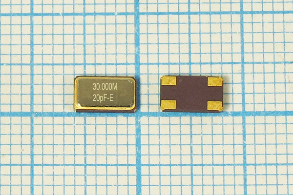 30000 \SMD06035C4\20\ 10\ 30/-40~85C\S6035\1Г --- Кварцевые резонаторы (пьезокерамические, диэлектрические, ПАВ (SAW), резонаторы из других пьезоматериалов)