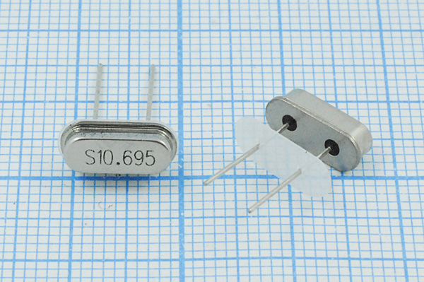 10695 \HC49S3\S\ 10\ 50/-40~85C\49S[SDE]\1Г +IS --- Кварцевые резонаторы (пьезокерамические, диэлектрические, ПАВ (SAW), резонаторы из других пьезоматериалов)