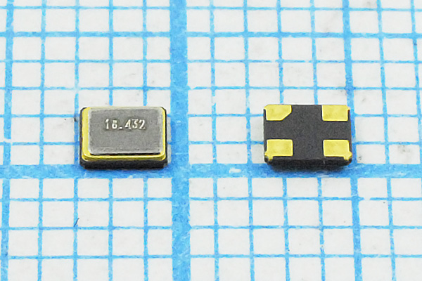 18432 \SMD02520C4\12\ 10\ 30/-40~85C\S2520\1Г --- Кварцевые резонаторы (пьезокерамические, диэлектрические, ПАВ (SAW), резонаторы из других пьезоматериалов)