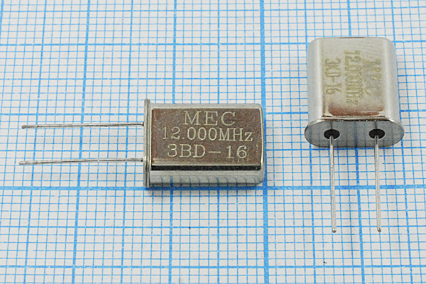 12000 \HC49U\16\ 25\\HC49U[MEC]\1Г (MEC) --- Кварцевые резонаторы (пьезокерамические, диэлектрические, ПАВ (SAW), резонаторы из других пьезоматериалов)