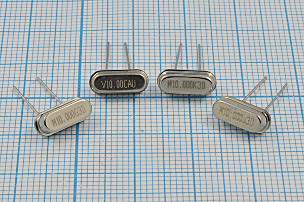 10000 \HC49S3\18\ 30\\HC49S[MEC]\1Г (10.000) --- Кварцевые резонаторы (пьезокерамические, диэлектрические, ПАВ (SAW), резонаторы из других пьезоматериалов)