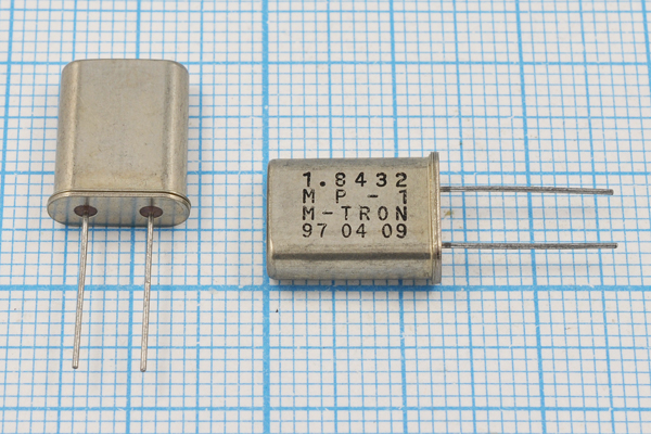 1843,2 \HC49U\18\\\MP-1\1Г (M-TRON) --- Кварцевые резонаторы (пьезокерамические, диэлектрические, ПАВ (SAW), резонаторы из других пьезоматериалов)