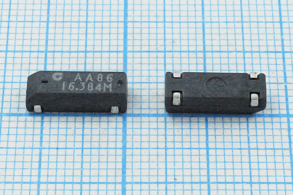16384 \SMD12545P4\16\ 30\\CM309S\1Г (AA86 16.384) --- Кварцевые резонаторы (пьезокерамические, диэлектрические, ПАВ (SAW), резонаторы из других пьезоматериалов)
