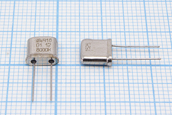 8000 \UM5\S\ 20\\РК418МН\1Г --- Кварцевые резонаторы (пьезокерамические, диэлектрические, ПАВ (SAW), резонаторы из других пьезоматериалов)